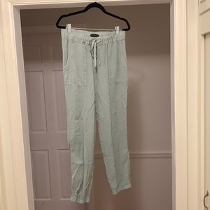 Sanctuary drawstring joggers. Light green. L